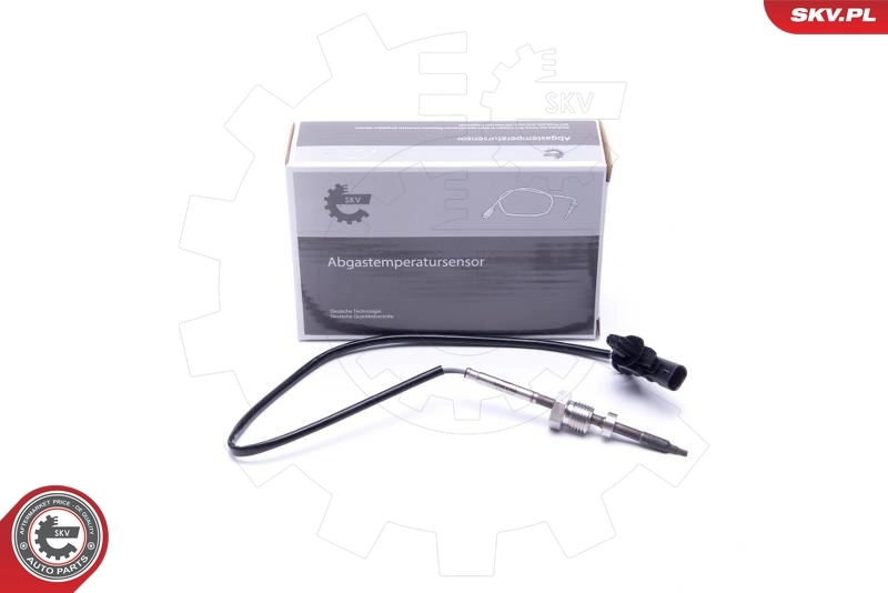 Sensor, exhaust gas temperature